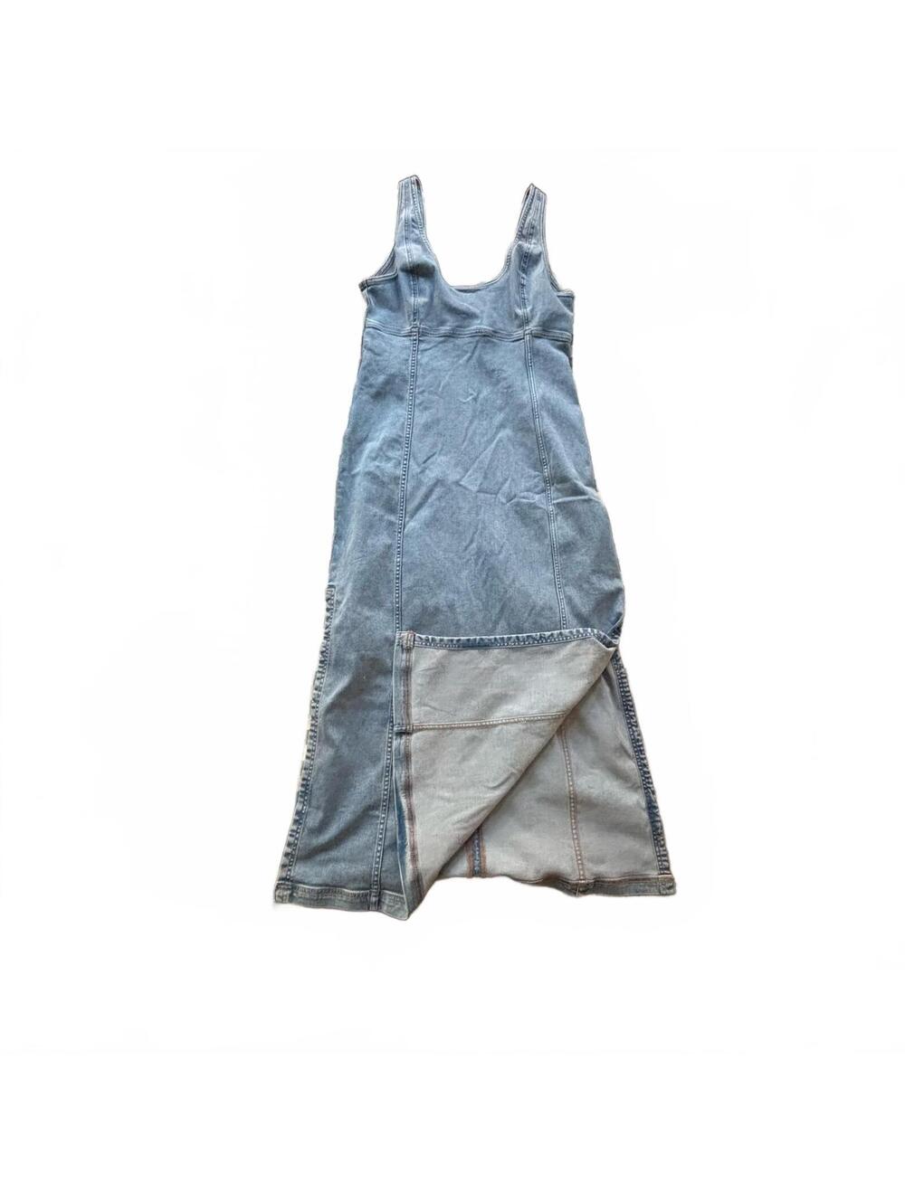 American Eagle Denim Maxi Dress